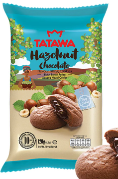 Tatawa Hazelnut Chocolate Cookies 120gm